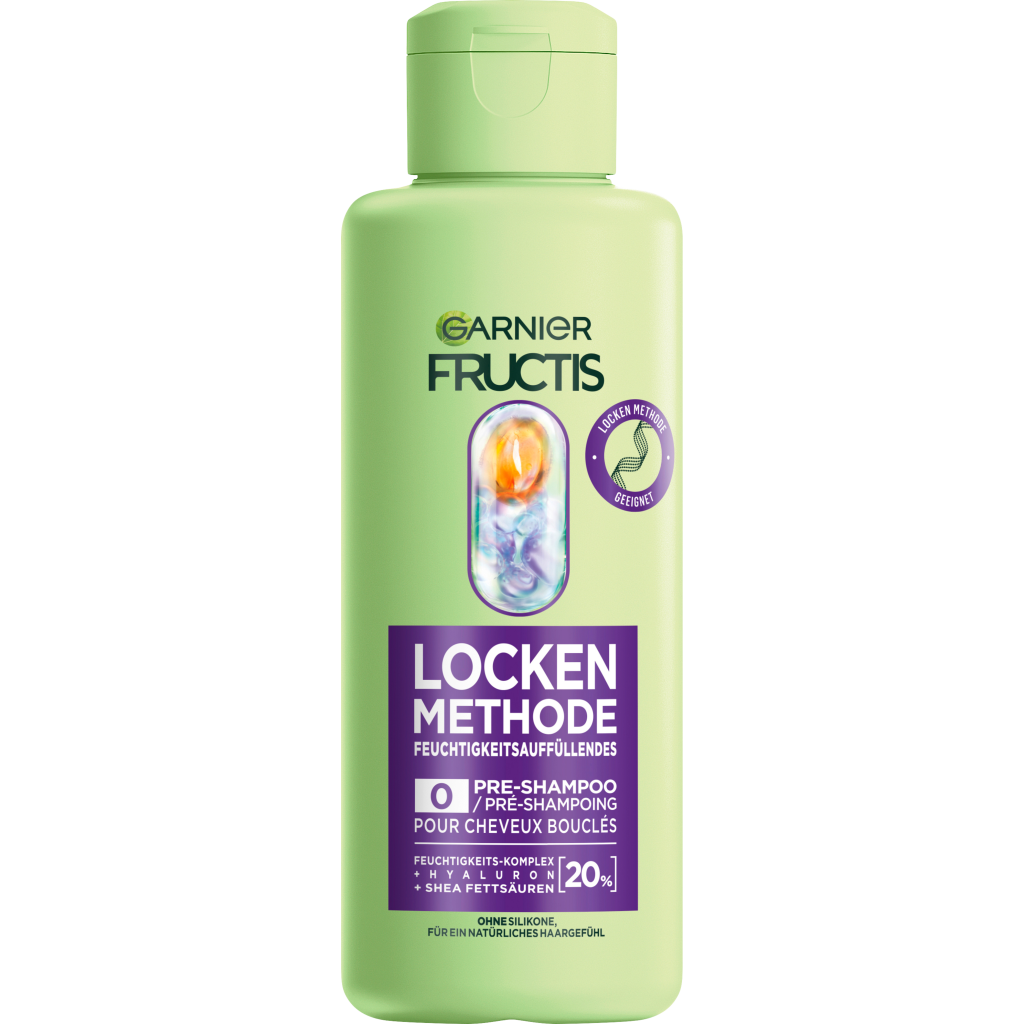 Garnier Fructis Locken Methode Feuchtigkeitsauffüllendes Pre-Shampoo für alle Arten von Locken 200ml