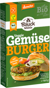 Demeter Bauckhof Veggie Gemüse Burger 160g