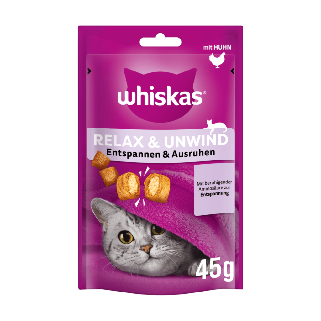 Whiskas Relax & Unwind mit Huhn 45g