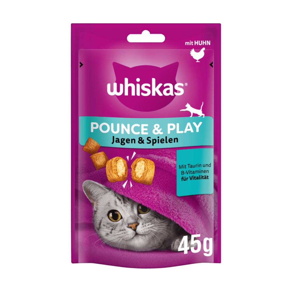 Whiskas Pounce & Play mit Huhn 45g