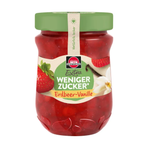 Schwartau Weniger Zucker Erdbeere-Vanille 300g