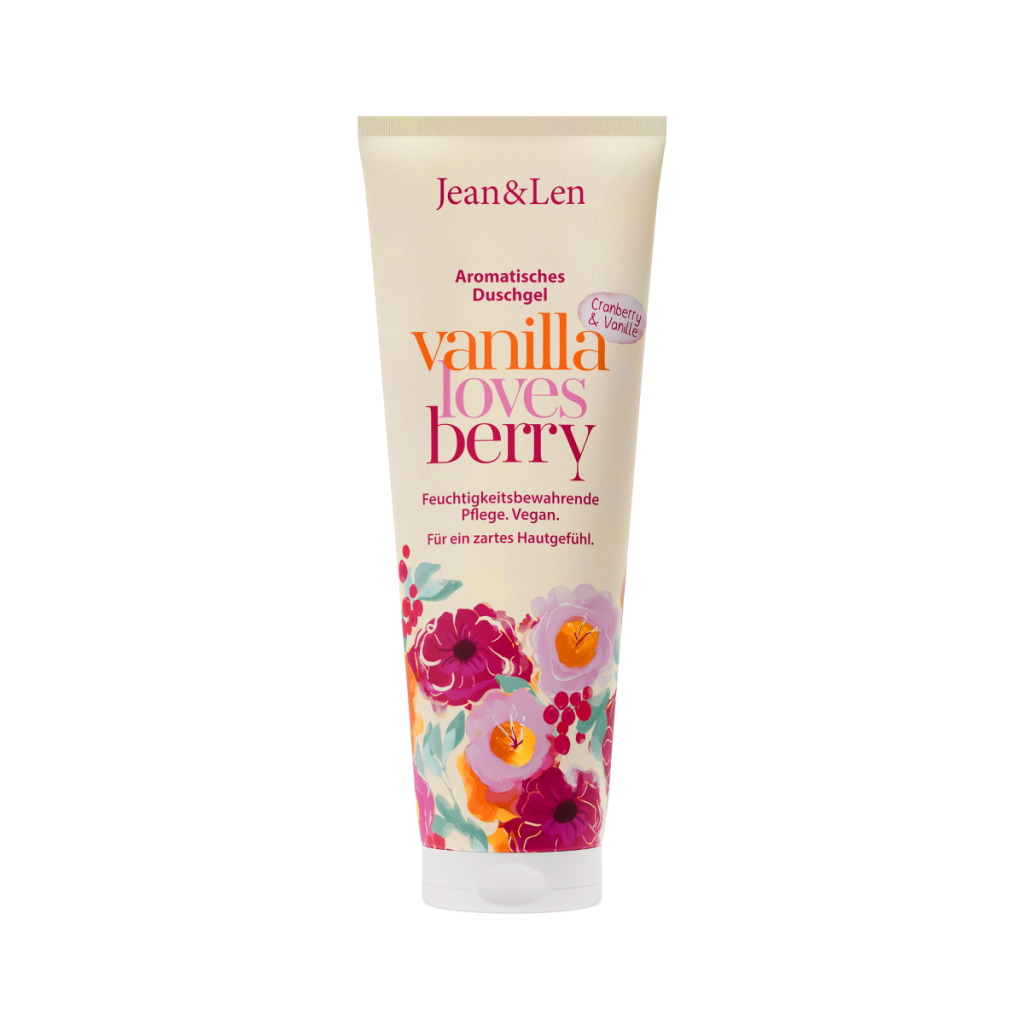 Jean&Len Duschgel Granberry Vanille 250ml