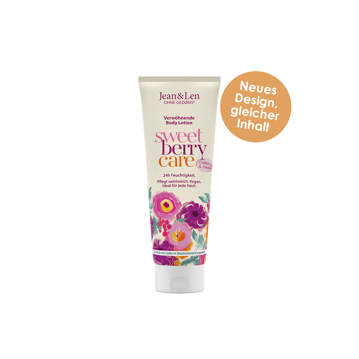 Jean&Len Bodylotion Cranberry/Vanilla 250ml