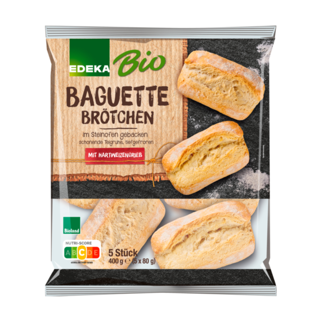 Bio EDEKA Rusti Baguettebrötchen 5x80g