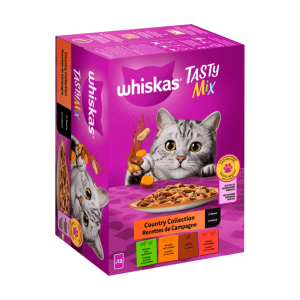 Whiskas Tasty Mix Country Collection in Sauce 12x85g