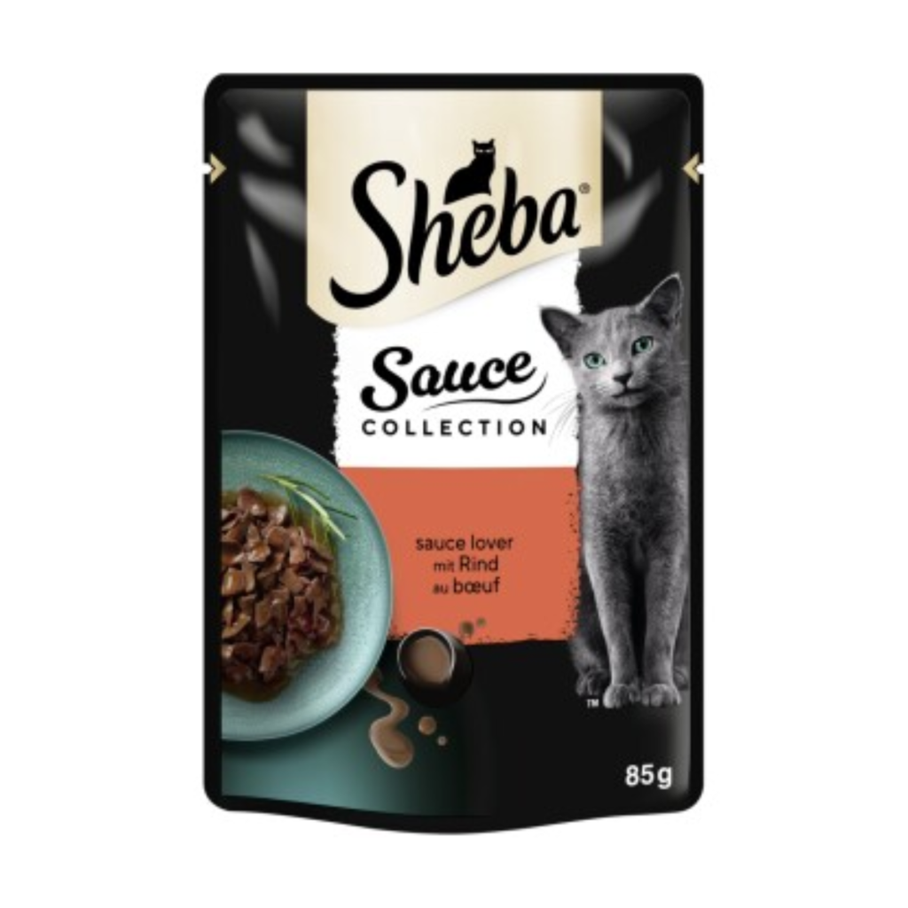 Sheba Sauce Collection Lover mit Rind 85g