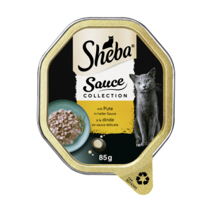 Sheba Sauce Collection mit Pute in heller Sauce 85g