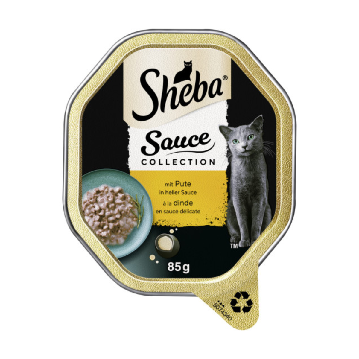 Sheba Sauce Collection mit Pute in heller Sauce 85g