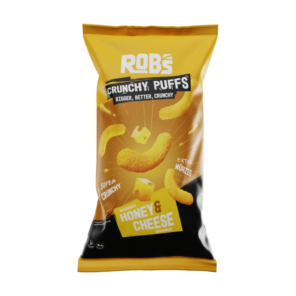 Rob Crunchy Puffs Honey & Cheese 130g