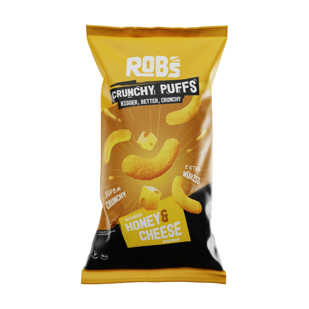 Rob Crunchy Puffs Honey & Cheese 130g