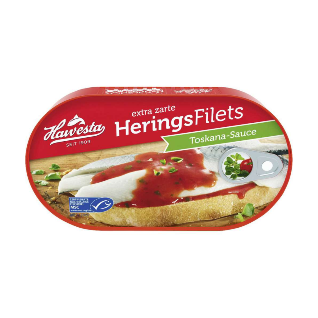 MSC Hawesta Heringsfilets Toskana 200g
