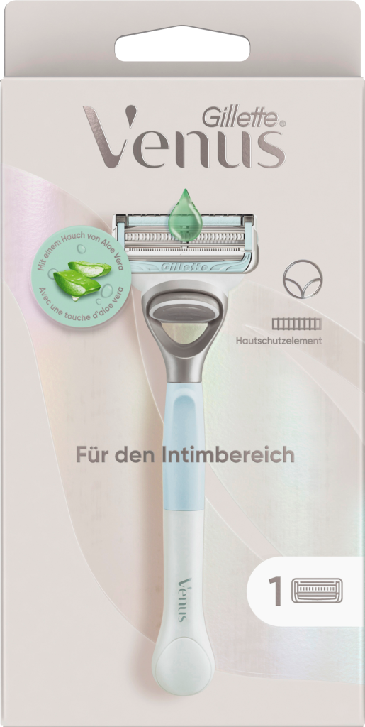 Venus Rasierer für den Intimbereich mit 1 Klinge
