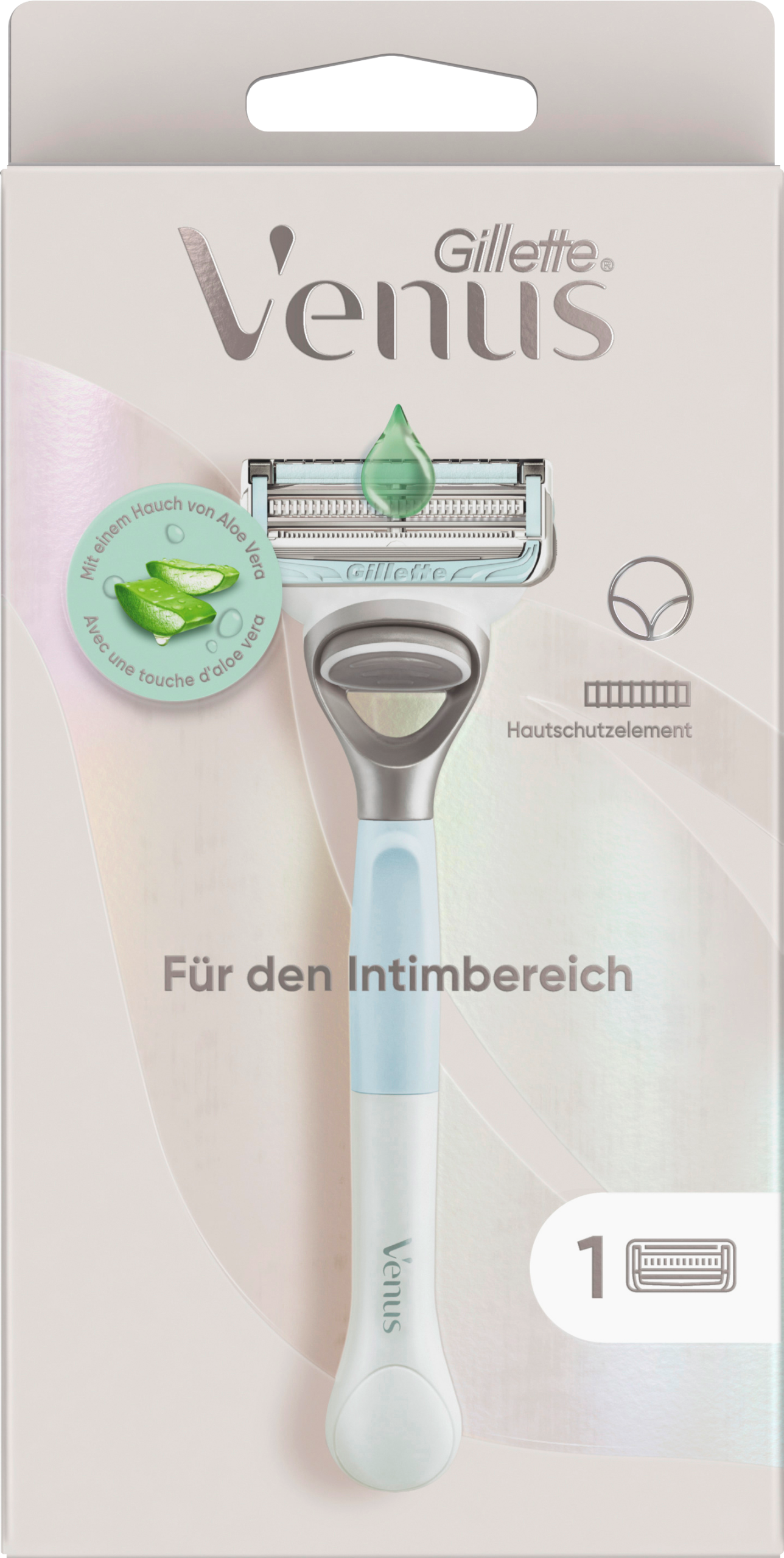Venus Rasierer für den Intimbereich mit 1 Klinge