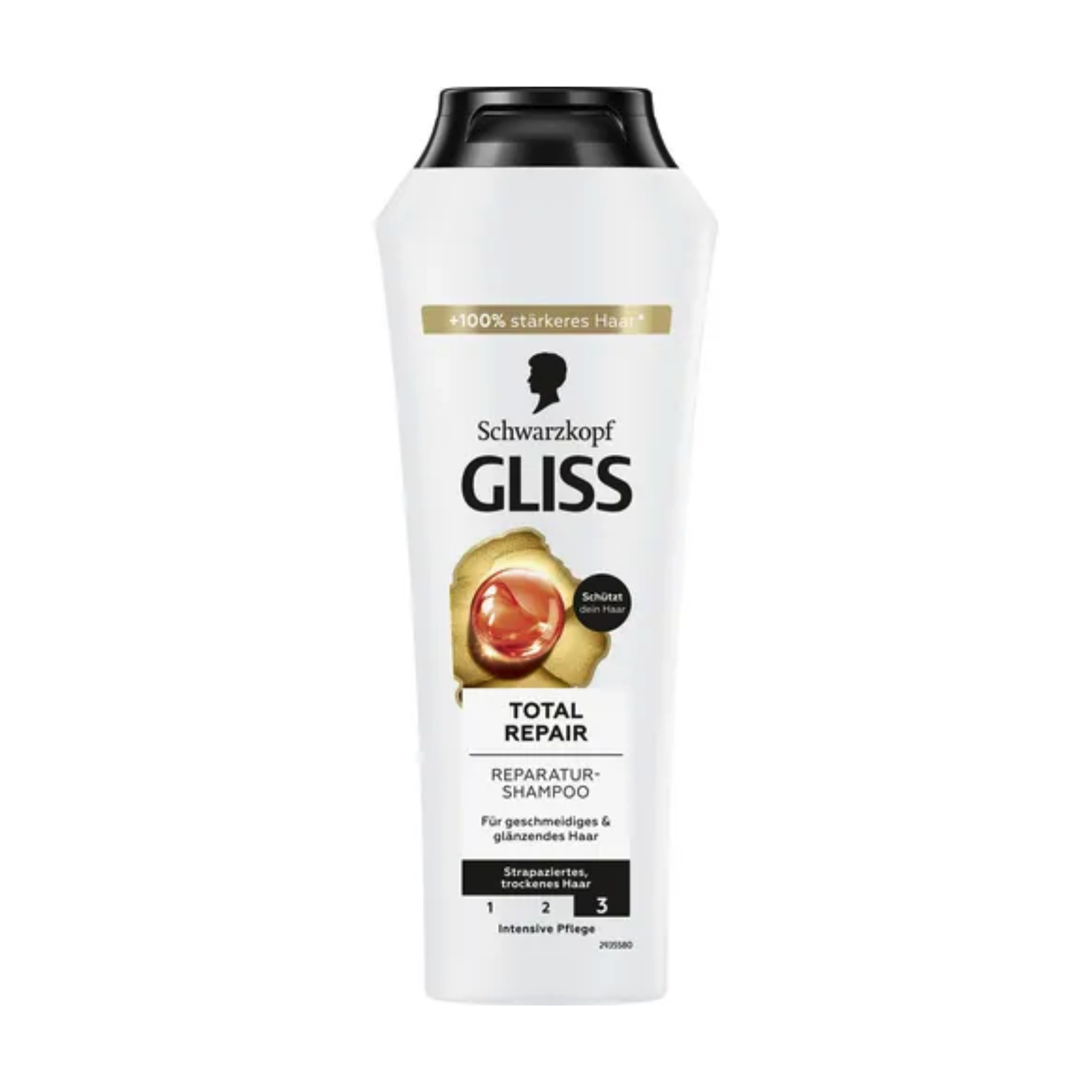 Gliss Шампунь тотал восстановление 250ml