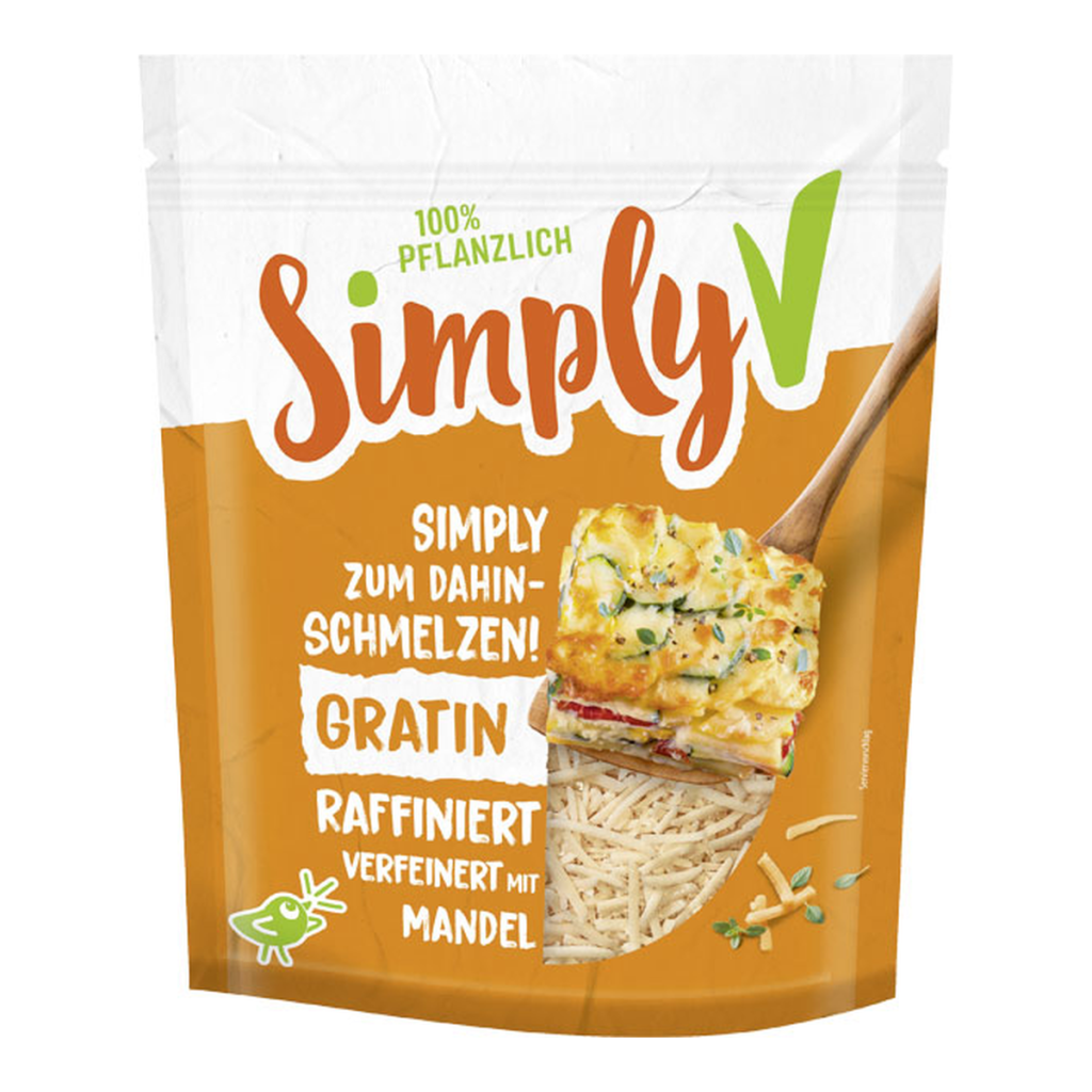 Simply V Gratin gerieben 180g