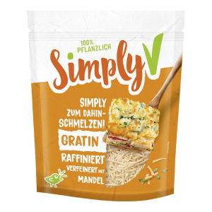 Simply V Gratin gerieben 180g