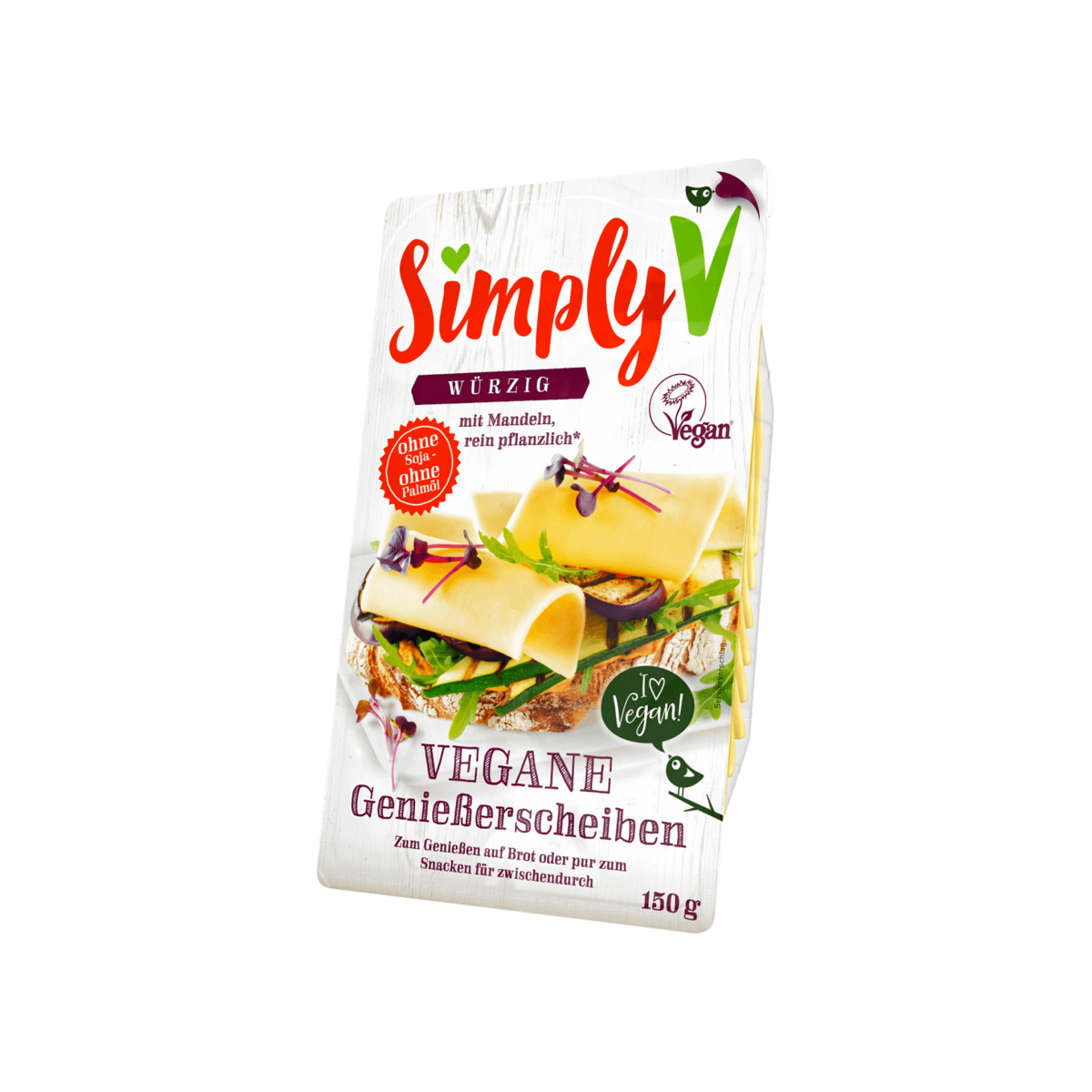 Simply V ломтики пряный 150g