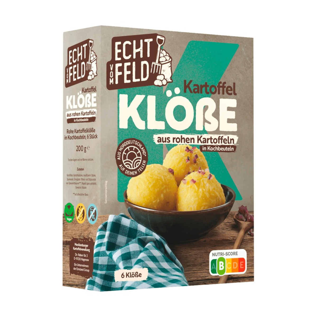 Echt vom Feld Kartoffelklöße 200g