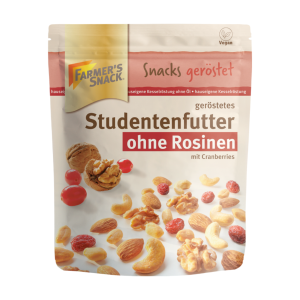 Farmer's Snack Studentenfutter ohne Rosinen geröstet 300g