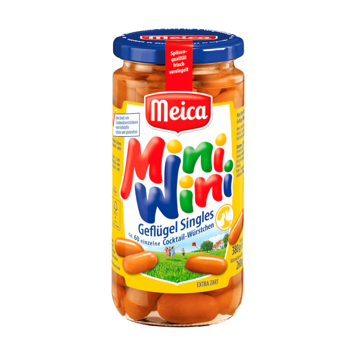 Meica Mini Wini Geflügel Singles 380g