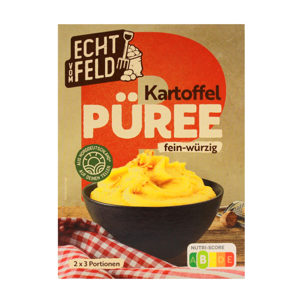 Echt vom Feld Kartoffelpüree fein-würzig 150g