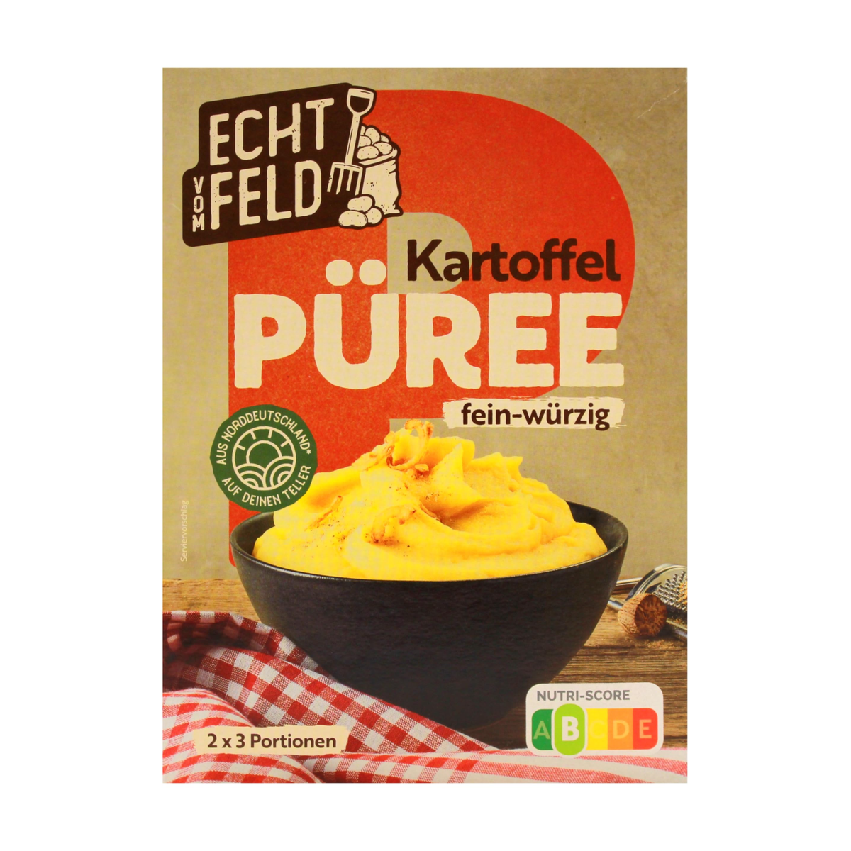 Echt vom Feld Kartoffelpüree fein-würzig 150g