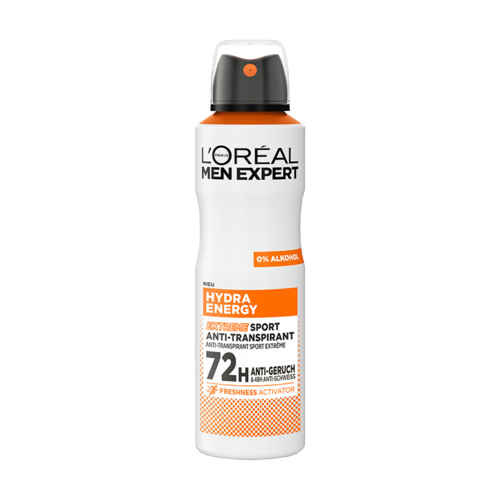 Loreal Hydra Energy Extreme Sport Anti-Transpirant Deospray 150ml