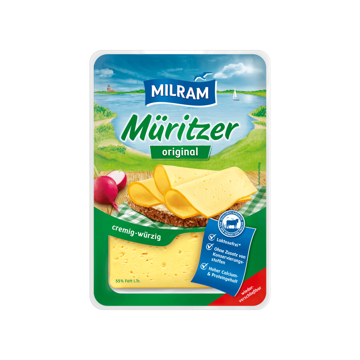 Müritzer Milram 55% Rahmstufe ca.150g