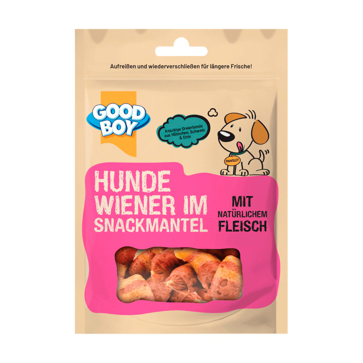 Good Boy Wiener im Snackmantel 80g