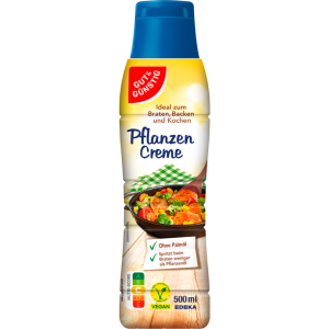 GUT&GÜNSTIG Pflanzencreme 500ml