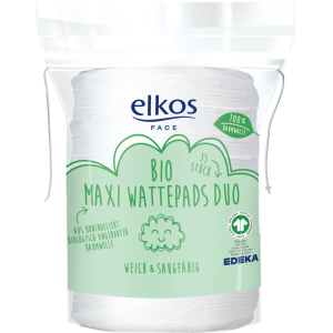 EDEKA elkos Bio-Wattepads oval 35ST