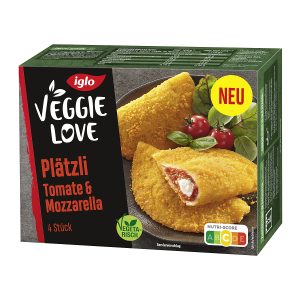 Iglo Veggie Love Plätzli Tomate&Mozzarella 250g