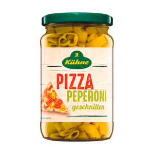 Kühne Pizza Peperoni mittelscharf 340g