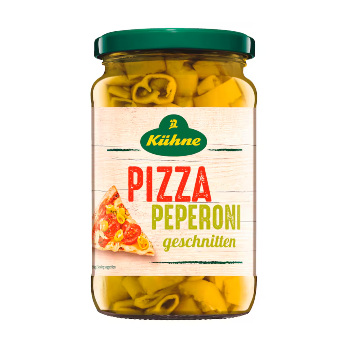 Kühne Pizza Peperoni mittelscharf 340g