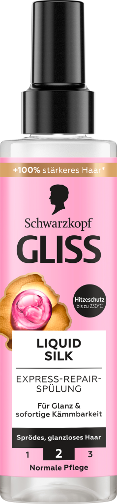 Gliss Express Repair Spülung Spray Liquid Silk 200ml