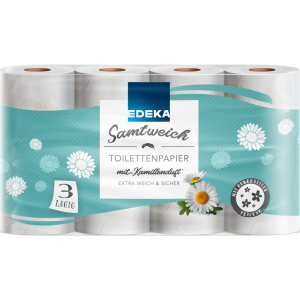 EDEKA Toilettenpapier Kamille 3-lagig 8x150BL