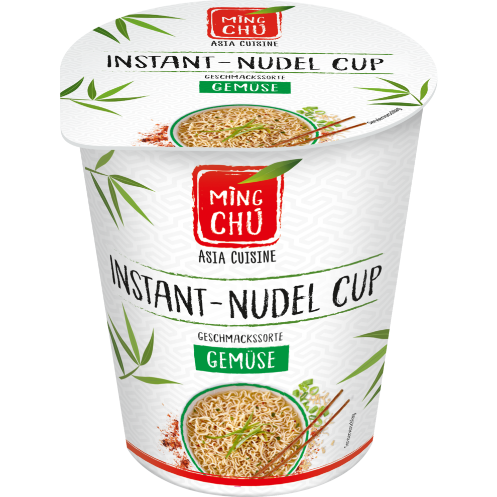 Ming Chu Instant Nudel Cup Gemüse 67g
