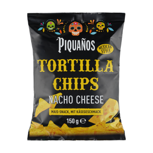 Piquanos Tortilla Chips Cheese 150g