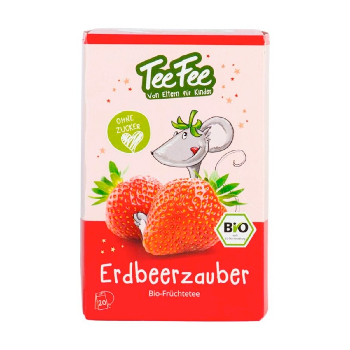Bio Teefee Früchtetee Erdbeerzauber 20ST 30g
