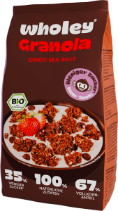 Bio Wholey Granola Choc Sea Salt 300g