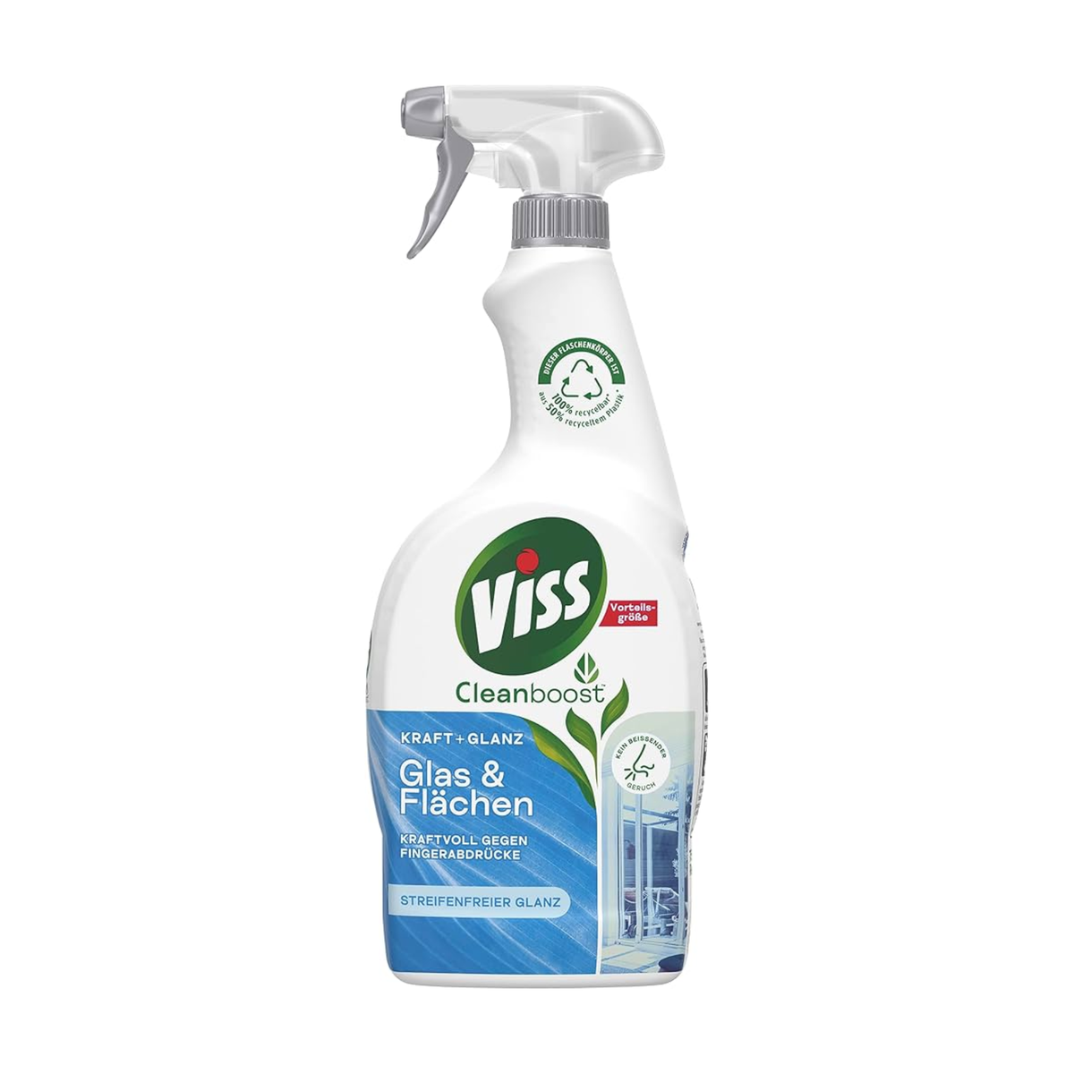 Viss Kraft + Glanz Glas & Flächen 750ml