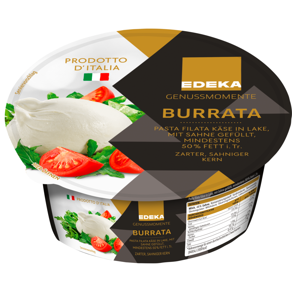 EDEKA Genussmomente Burrata 50% 225g