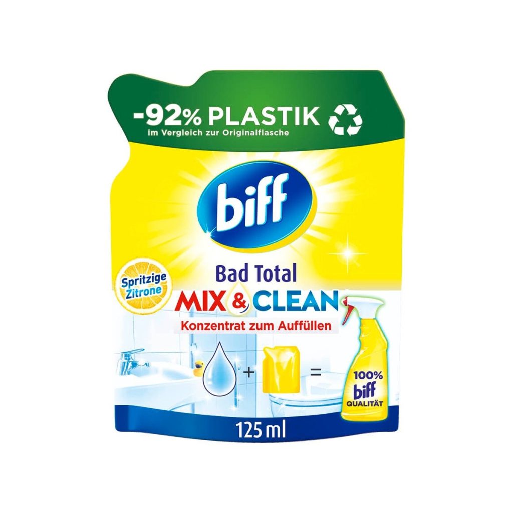 Biff Bad Total Mix&Clean Spritzige Zitrone Nachfüller 125ml