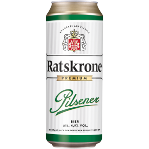 RATSKRONE Pilsener 24x0,5l DPG