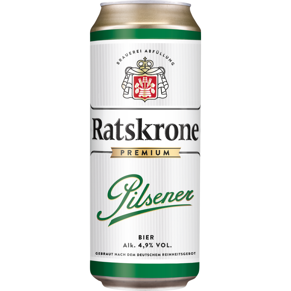 RATSKRONE Pilsener 24x0,5l DPG