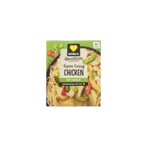 EDEKA Herzstücke Green Curry Hühnchen mit Nudeln 320g