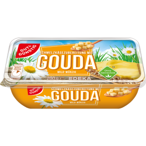 GUT&GÜNSTIG Schmelzkäse-Schale 50% Gouda 200g VLOG