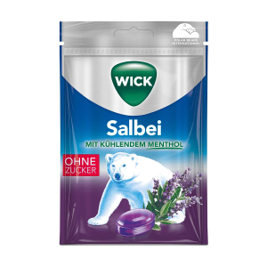 Wick Salbei ohne Zucker 72g