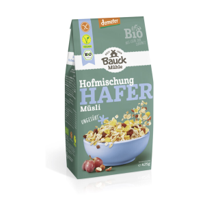 Demeter Bauckhof Hafer Müsli Hofmischung glutenfrei 425g