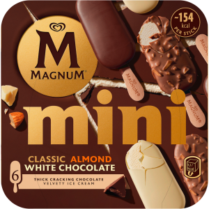 Langnese Magnum Mini Classic Almond White Chocolate 6x55ml